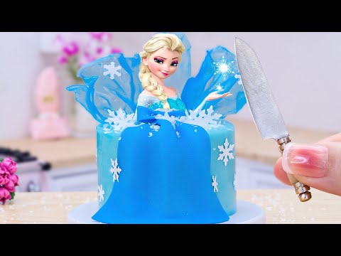 Great Tiny Elsa Princess Cake Ideas For Birthdays, Delicious M&M Cakes And Watermelon Cakes
