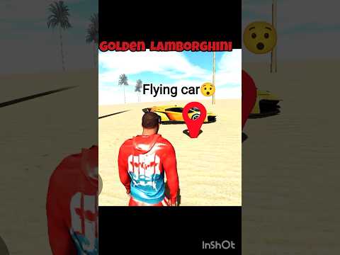 Golden Lamborghini order(indian bike driving 3d#gaming #shortsfeed