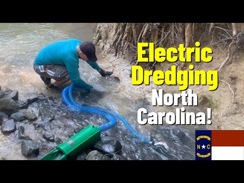Electric Dredging | Flood Gold Hunt in Western North Carolina
