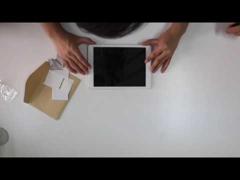 SPARIN A10 How to Clean Dirt on Adhesive Side of Screen Protector
