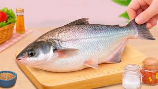 Miniature Fish Recipe 🐟 How to Cook Grilled Fish with Chili Sauce | Petite Cooking