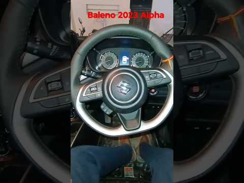 2023 Maruti Suzuki Baleno Steering wheel adjustment (Telescopic and Reach)