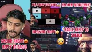 Big Controversy😱 Eagle vs Sheikh issue😳| Audio Leak*| Involving Thoppi😱| KVA | Gamers Talks