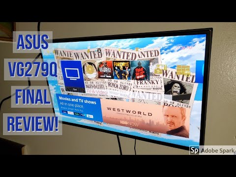 Asus VG279Q Gaming Monitor Final Review | PS4 On Gaming Monitor