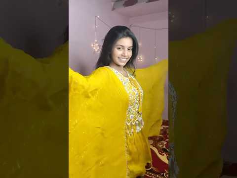 Grwm for haldi function 💛 shaadi season🌷😫 #littleanushkavlogs #minivlog