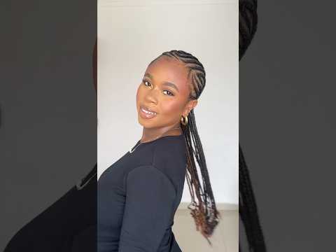 #protectivestyles #braids #braidstyles #hairstyle #hairtutorial #hairtransformation  #feedinbraids
