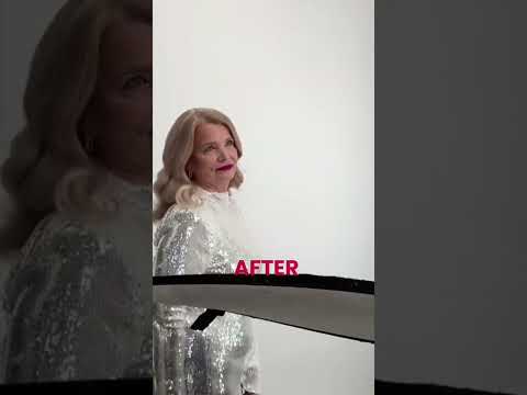 From Everyday to Effortlessly Elegant #makeup #beforeandafter  #maturewomen #beautyover50
