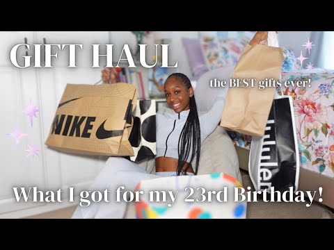 What I got for my Birthday | GIFT HAUL