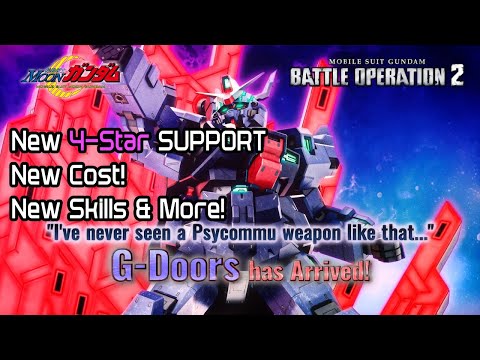 NEW 4-STAR SUPPORT! PSYCHO GUNDAM? THAT YOU?! NEW SKILLS! NEW COST AND MORE THIS WEEK!