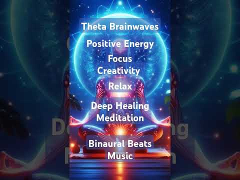 Theta Waves Deep Healing Meditation Binaural Beats Music