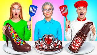 Me vs Grandma Cooking Challenge | Funny Cooking Tricks by Multi DO Challenge