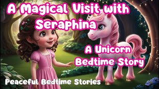 Calming Unicorn Bedtime Story + Breathing Exercise for Kids 🌟 🎵 Kassie and the Visit from Seraphina