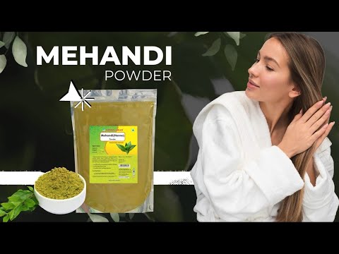 Mehandi Powder for Hair Growth, Hair Fall Control and Damaged Hair Repair Support