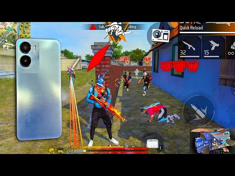Vivo T2x 5G free fire best auto headshot dpi hud sensitivity setting😱 | Vivo T2x 5G free fire test📱
