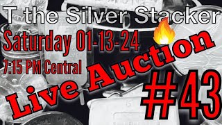Live Auction 43 #silver #silverstacking