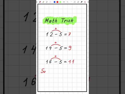 Subtraction Made Simple 🔥 #shorts #mathstricks #math