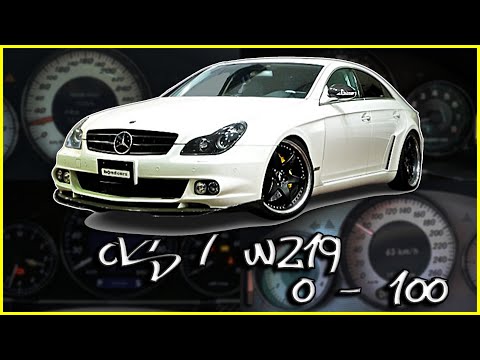 Mercedes Benz CLS W219 (0-100 KM/H) (0-60 MPH) ACCELERATION BATTLE