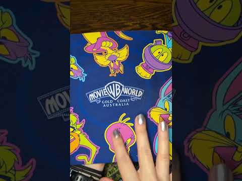 The LOONIEST Mouse Pad Merch Haul 😹 Movie World Australia ✨ #ASMR #Shorts