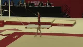 Mia Evans   AA SILVER   Floor   2019 British Gymnastics Championships   WAG Espoir AA