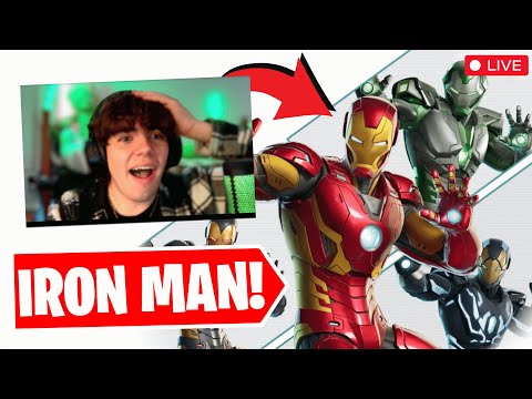 🔴 *NEW* IRON MAN SKIN! | #shorts #fortnite #epicpartner #gaming