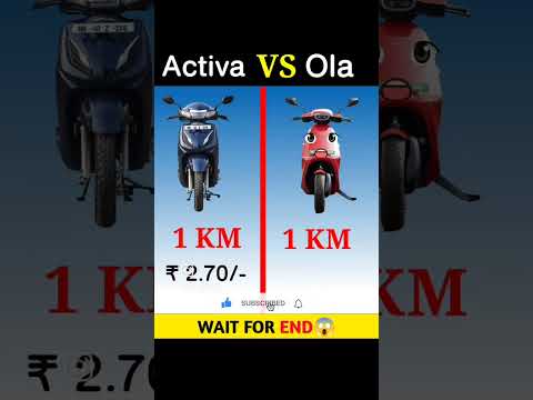 Activa 6g VS Ola S1 pro || Full Comparison || #shorts #activa #ola #scooter #trending #viral