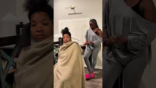 Do my besties hair with me!!!! #knotlessbraids #braids #protectivestyles