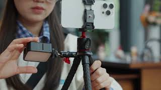 COMAN MT40 Octopus Flexible Tripod For Cameras and Phones! #MT40 #photographygear #vlogginggear