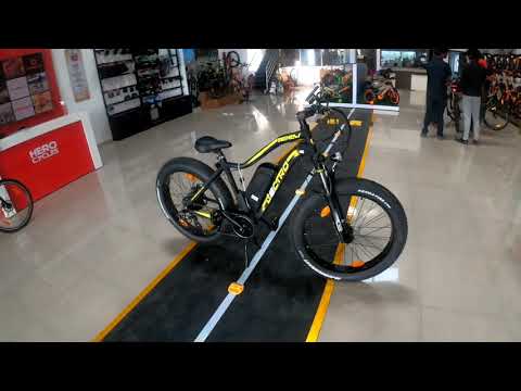 Hero Lectro   e-fatbike ! With removable battery