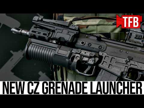 The CZ GL: CZ’s New 40mm Grenade Launcher Unveiled at EnforceTac 2025