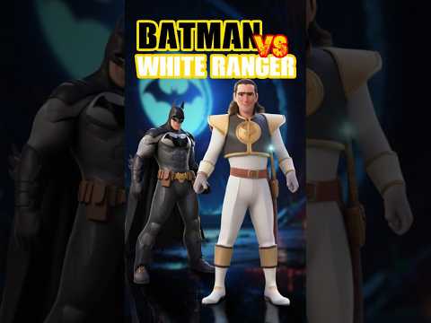 Epic Showdown: Batman vs. White Ranger – Who Wins?