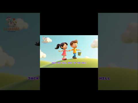 Jack and Jill: Kids song. #shorts #kidssongs #nurseryrhymes #educationalvideos