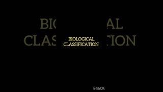 BIOLOGICAL CLASSIFICATION | NEET | #neettricks