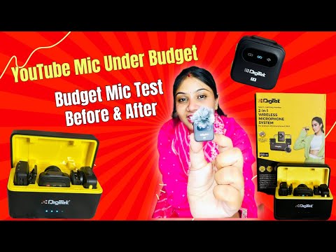 🎤 Digitech Microphone Honest Review | Best Mic for Creators & Collaboration Opportunities