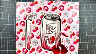 Dollar Tree Notebook Hack!! 4 Notebooks into 8 Projects and 53 Pieces !!🍒