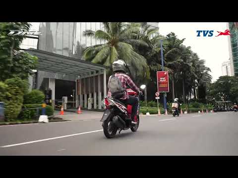 Siap Bermanuver di Jalanan dengan TVS Dazz!