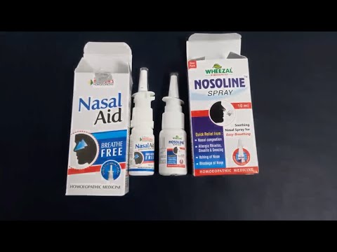 Homeopathic Nasal Sprays