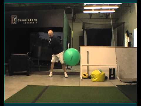 Terry Felty, PGA Ball on the wall drill