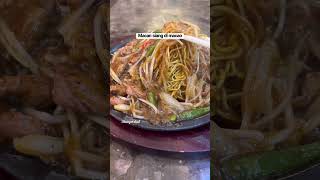 Fried noodle with steak #shorts #shortvideo #food #hkrestaurant #hongkong #macau #china #restaurant