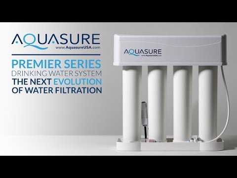 Aquasure Premier Series: Quick Twist Filter Replacement - Easy RO Maintenance!