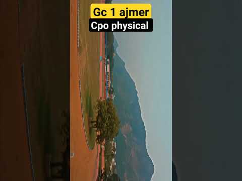 crpf gc 1 ajmer #ssc #crpf #cpo #sscgd