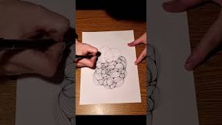 TIMELAPSE Pen Drawing! Psychedelic Relaxing Art