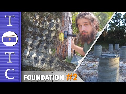 Digging 16 HOLES For My DIY Container Home Foundation | TOTC EP. 18