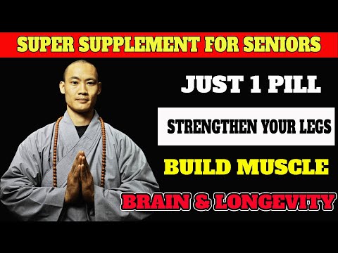 TOP 7 Supplements for Seniors Over 60 – Muscle, Brain & Energy (I Take #1 Daily) | Shi Heng Yi