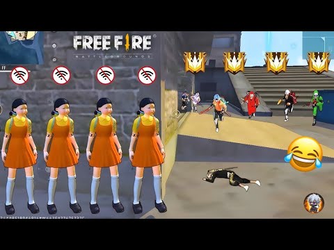 SQUID GAME x FF 😱💀 | No Internet Prank Gone Hilarious 🤣 | FREE FIRE FUNNY GAMEPLAY IN CS | PRIME FF