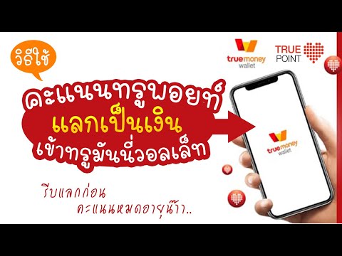 วิธีแลกคะแนน True Point เป็นเงิน | แม่โบโชว์ของ