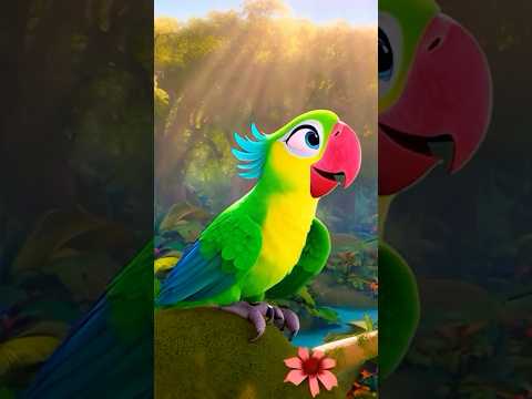 Mithu Mithu Main Tota Hindi Rhymes, मैं तोता, Birds Song For Children, #poem #trending #viral #kids