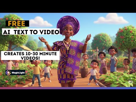 Best FREE AI for Creating Long Videos from Text to Video | (FAST & FREE!) ✅| AI  Video Generator