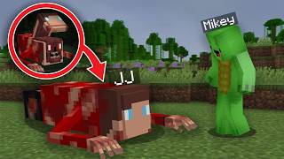 JJ Became a SCARY Bridge Worm in Minecraft !? Maizen