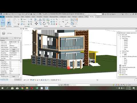 REVIT Beginners Tutorial | Revit BIM Project [COMPLETE]Class 5