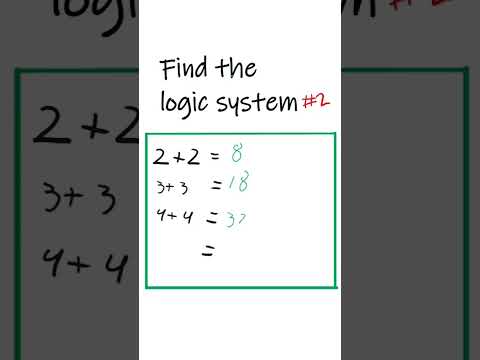 Can you solve this logic puzzle? #braintest #iqtest #math #brainteaser #brainteasers